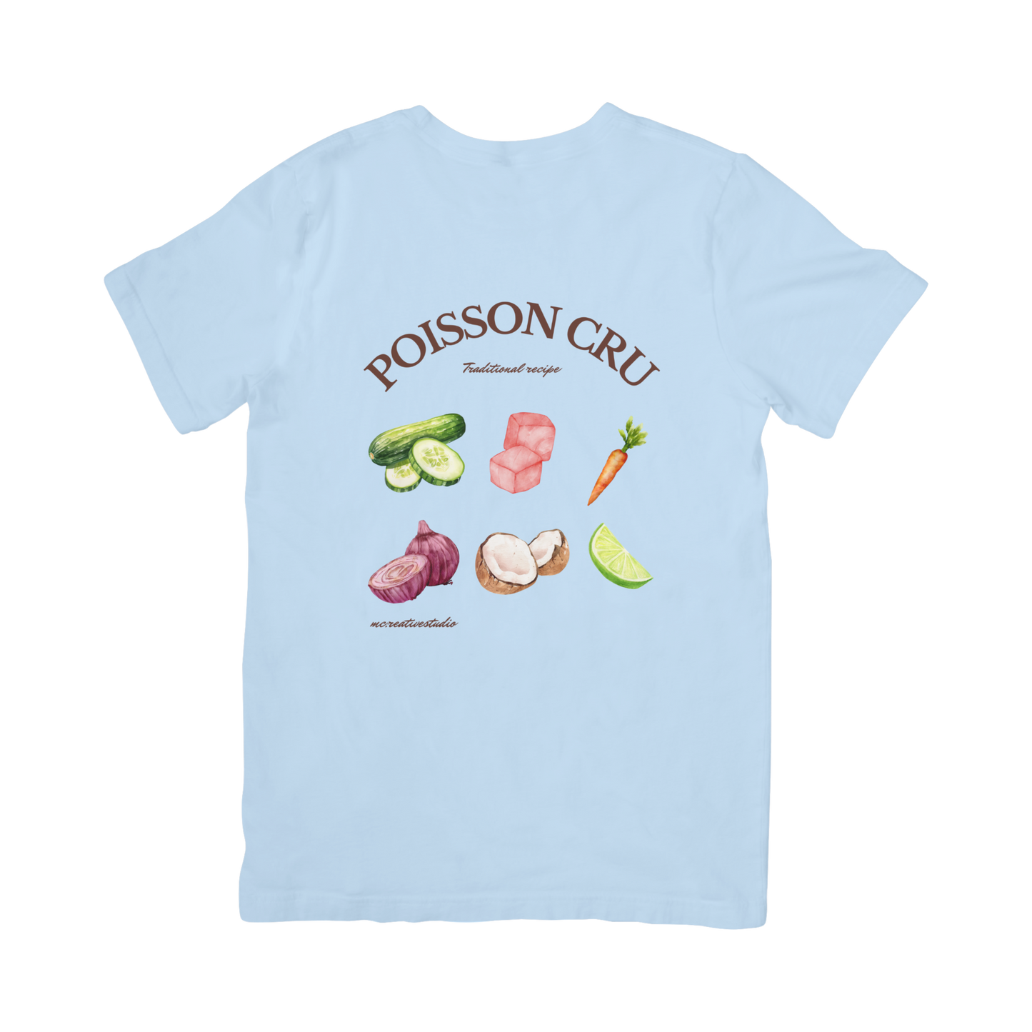 Poisson Cru Oversized Tee