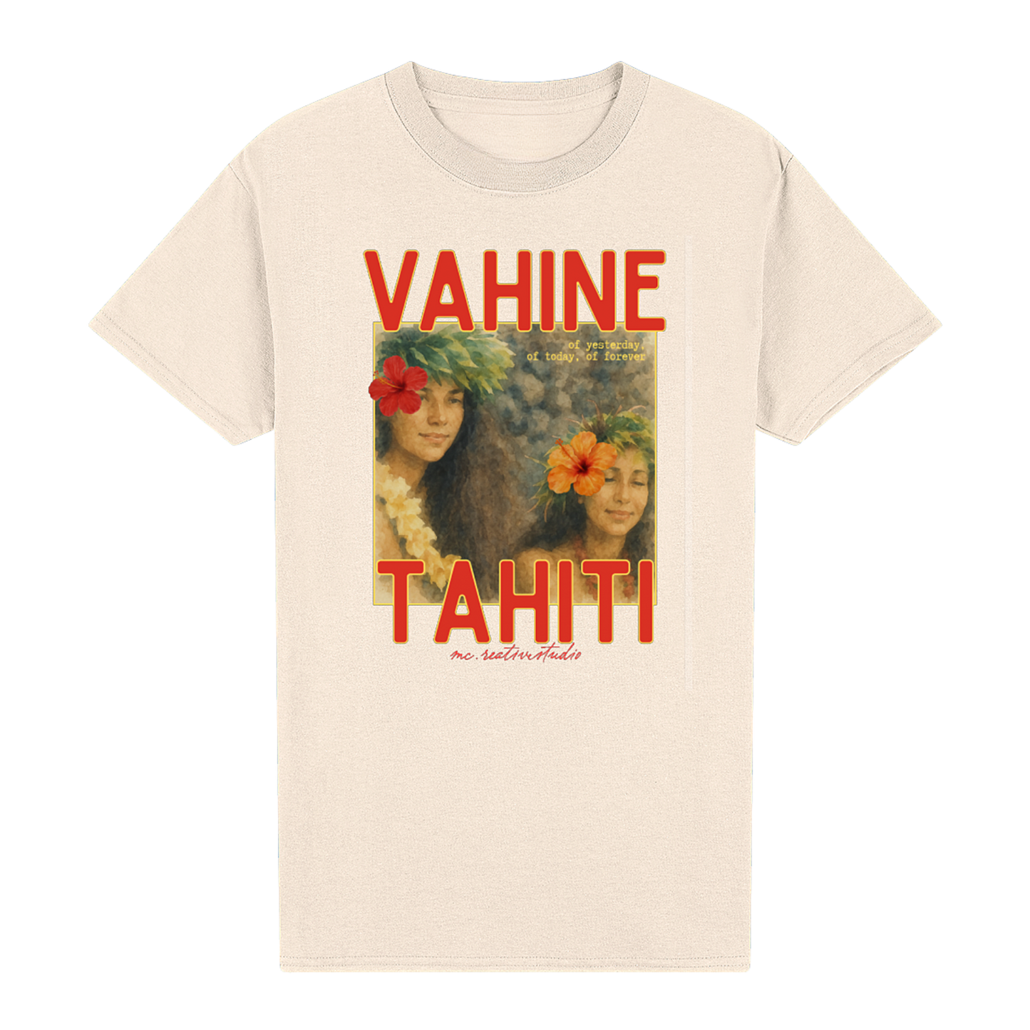 Vahine Tahiti Tee