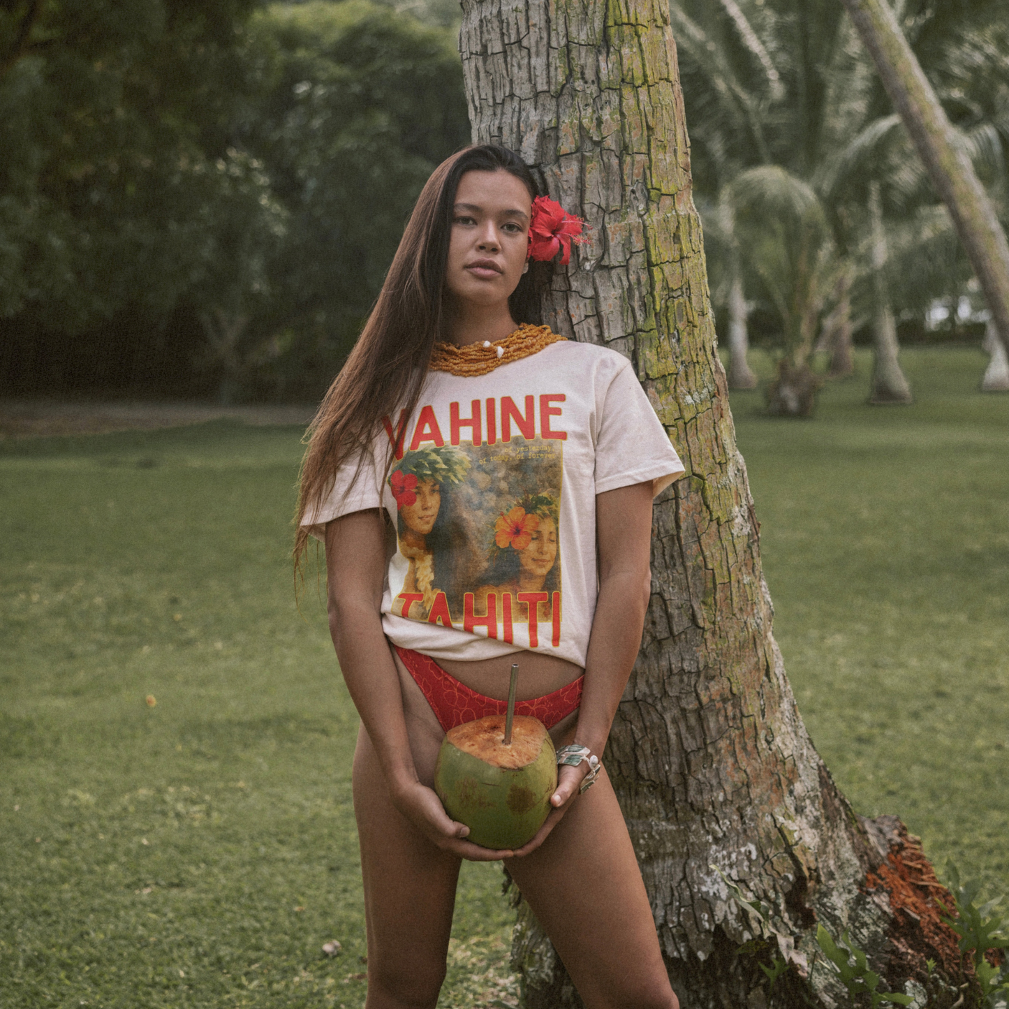 Vahine Tahiti Tee