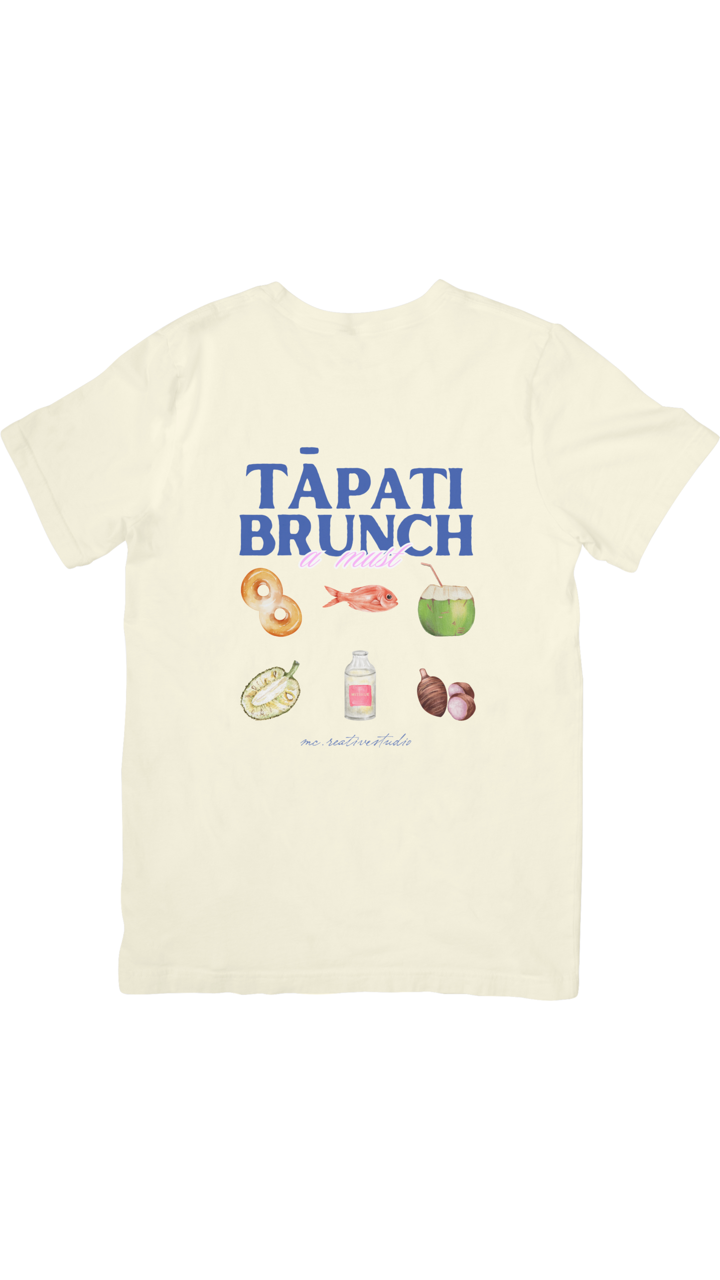 Tāpati Brunch Oversized Tee