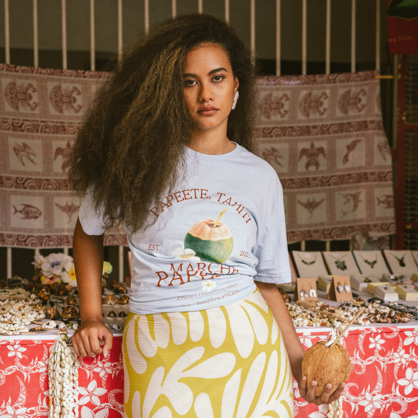 Papeete Market - Fresh Coco