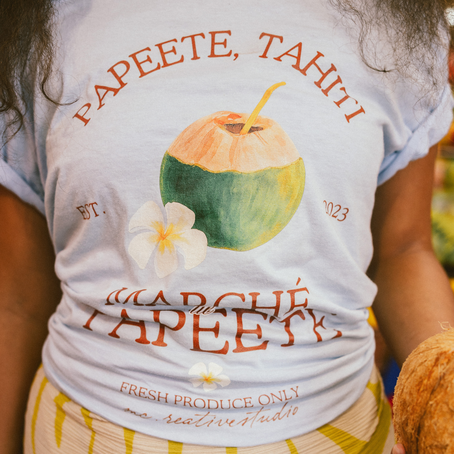 Papeete Market - Fresh Coco