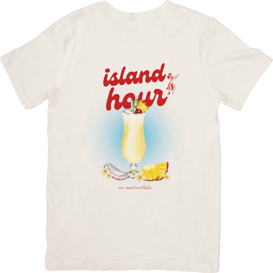 Island Hour Oversized Tee