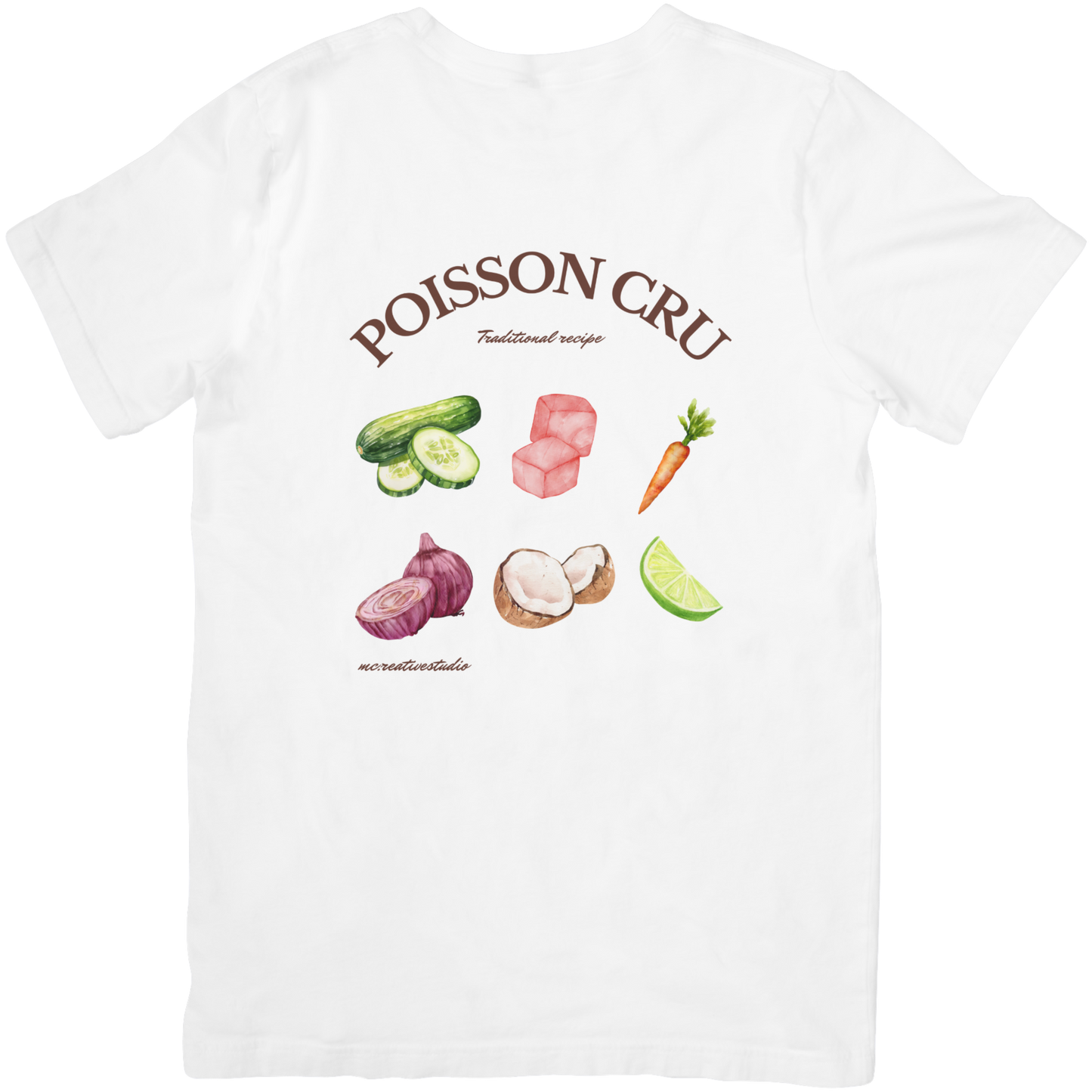Poisson Cru Oversized Tee