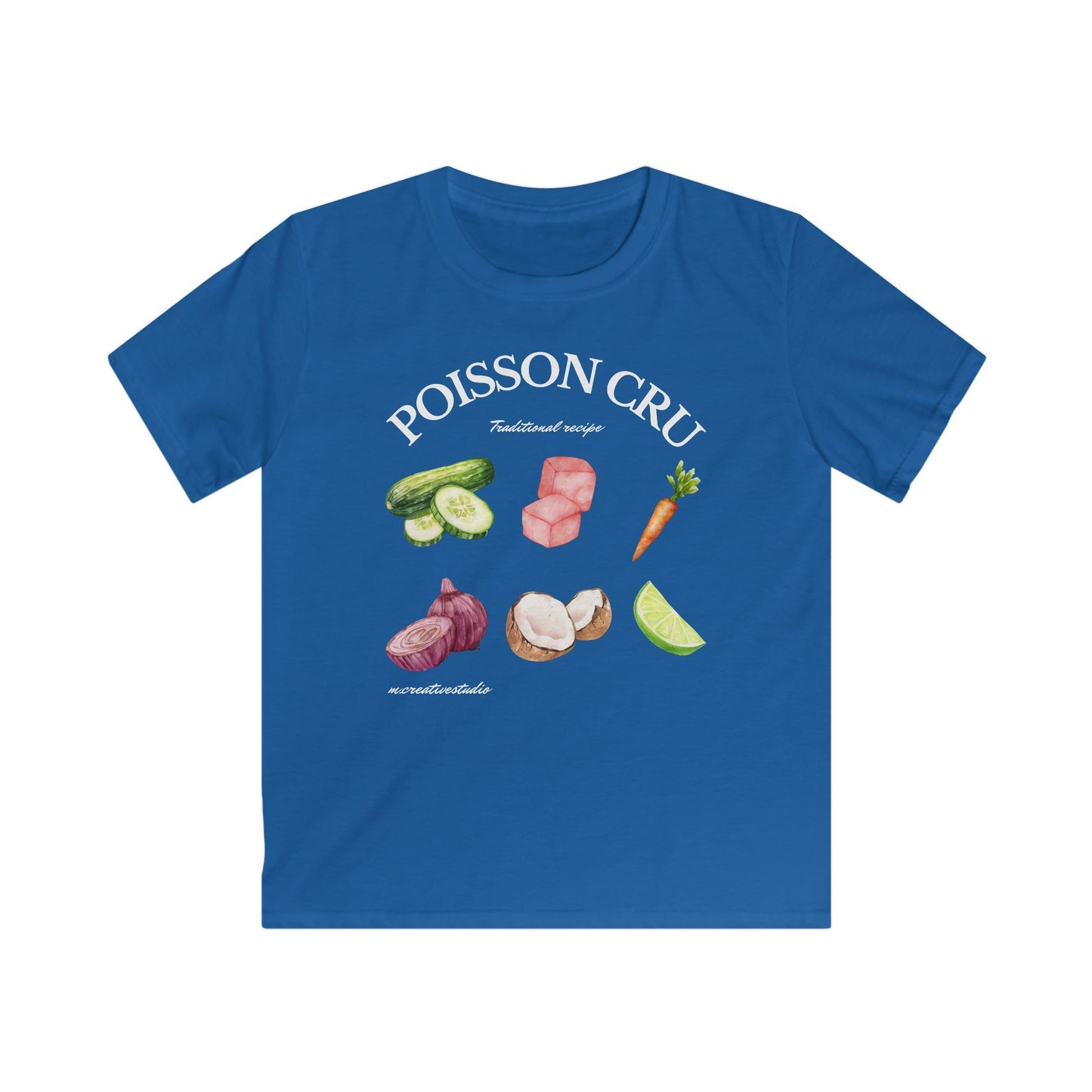 Multi Poisson Cru Kids Softstyle Tee