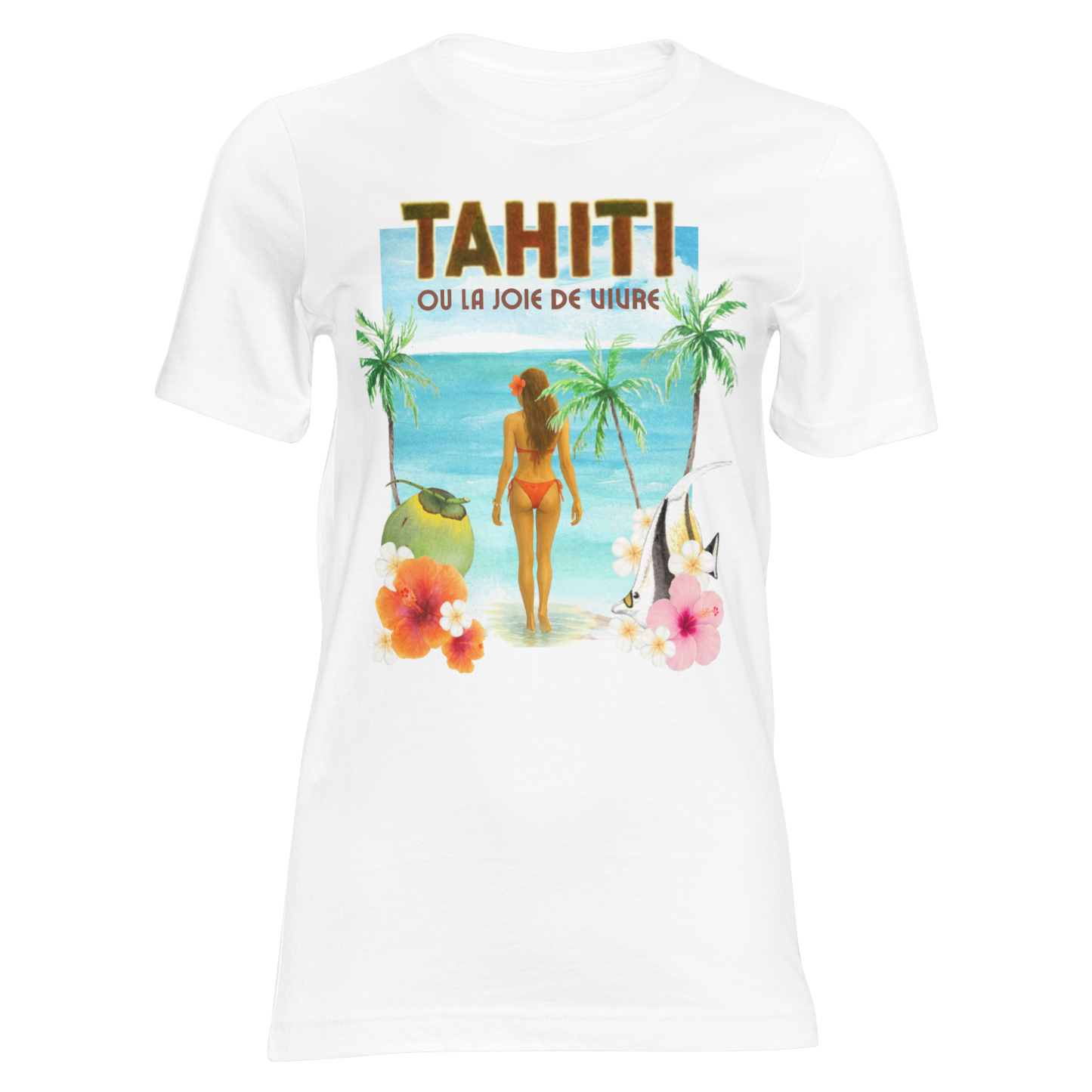 The Tahiti Tee x NinaSwim