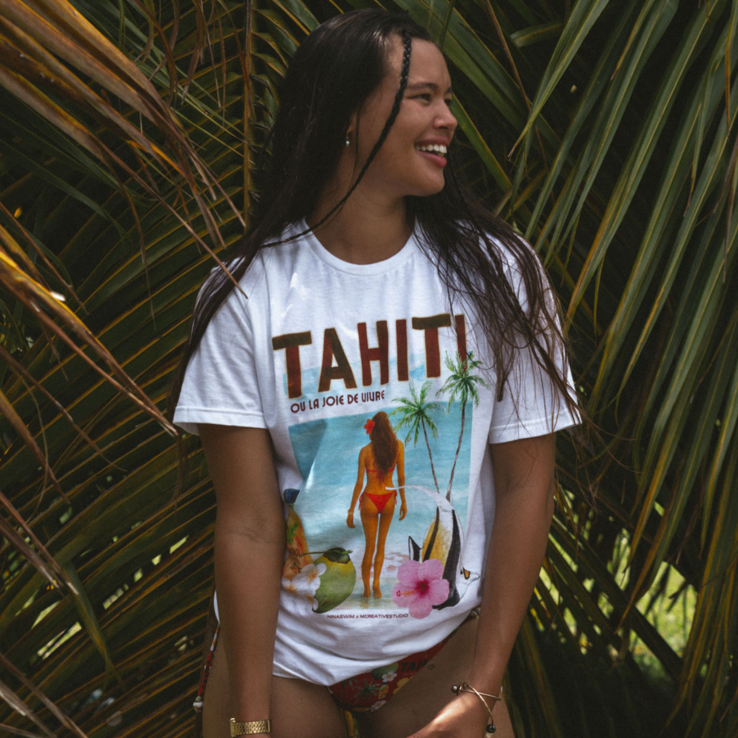 The Tahiti Tee x NinaSwim