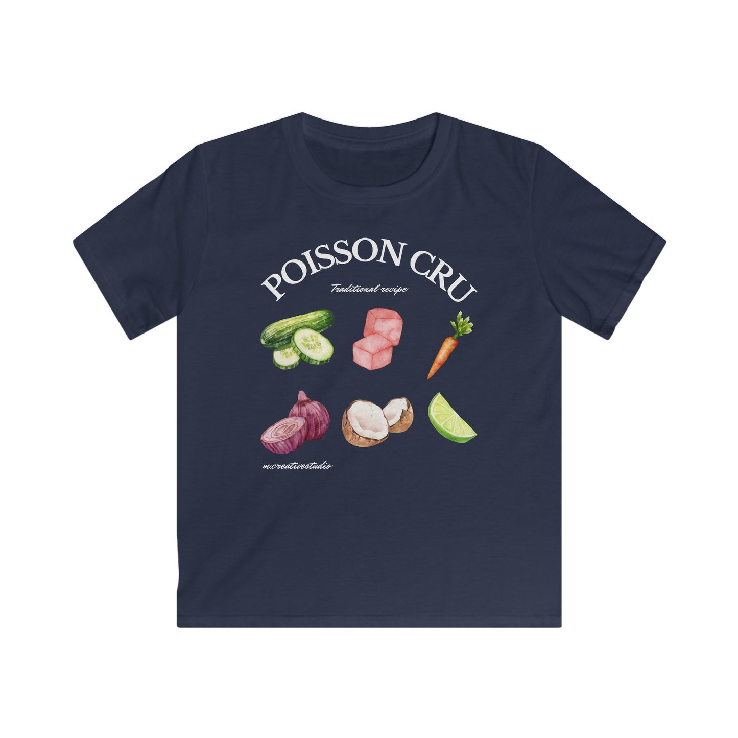 Multi Poisson Cru Kids Softstyle Tee