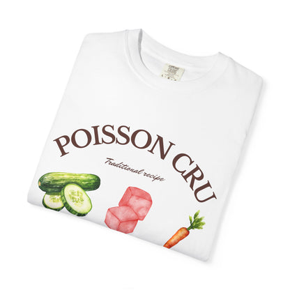 POISSON CRU Garment-Dyed T-shirt