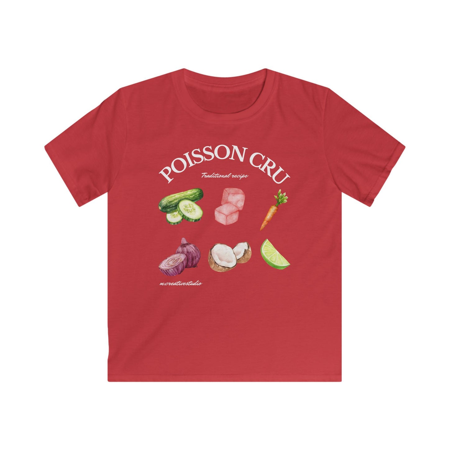Multi Poisson Cru Kids Softstyle Tee