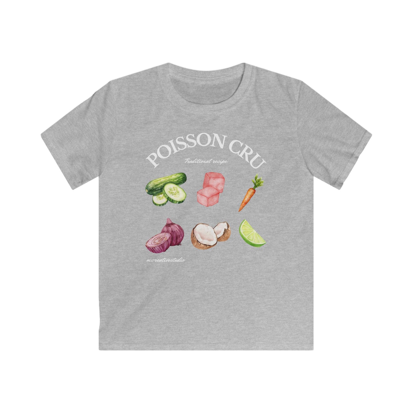 Multi Poisson Cru Kids Softstyle Tee