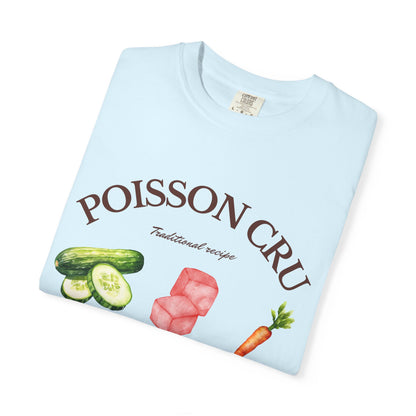 POISSON CRU Garment-Dyed T-shirt