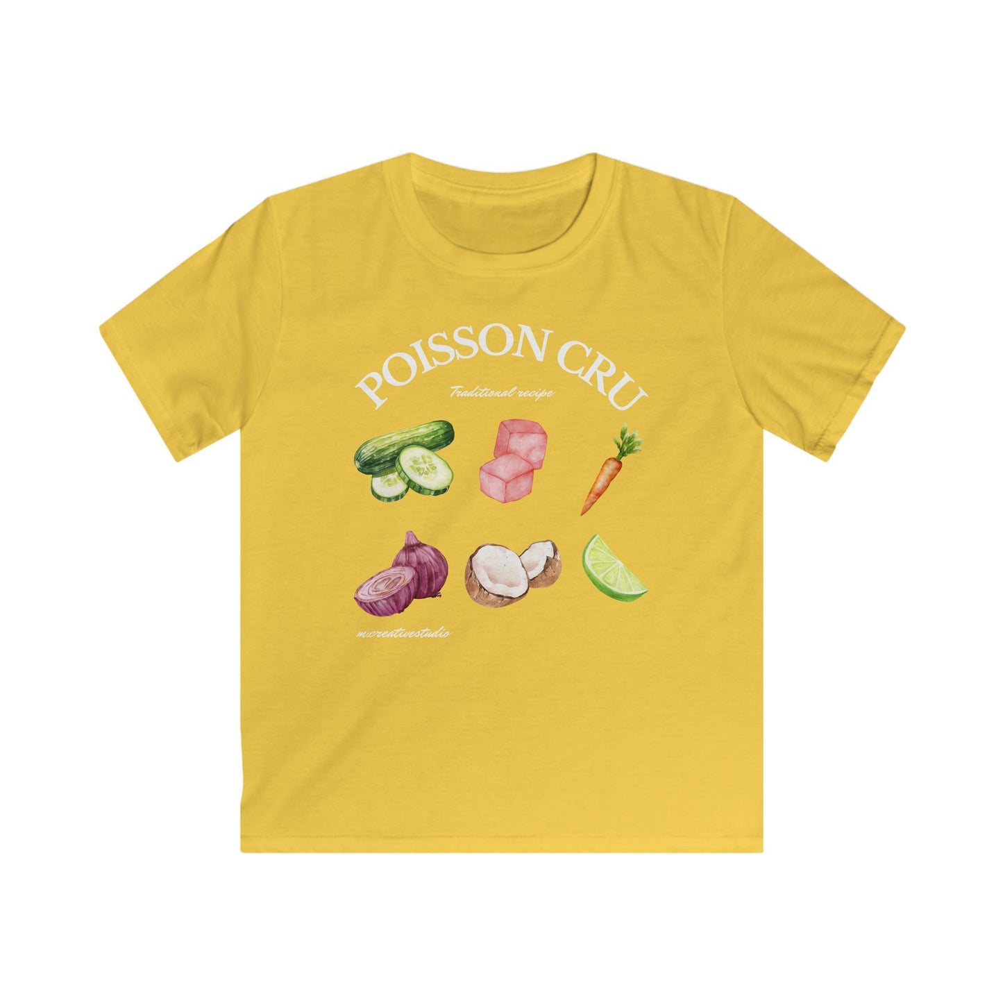 Multi Poisson Cru Kids Softstyle Tee