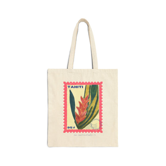 TEST Tahiti Stamp Tote