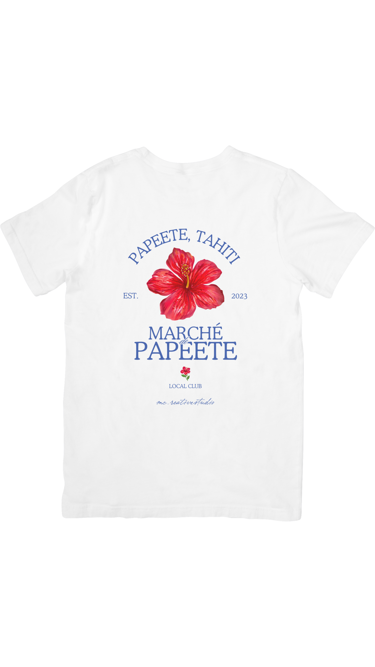 Papeete Market Oversized Tee