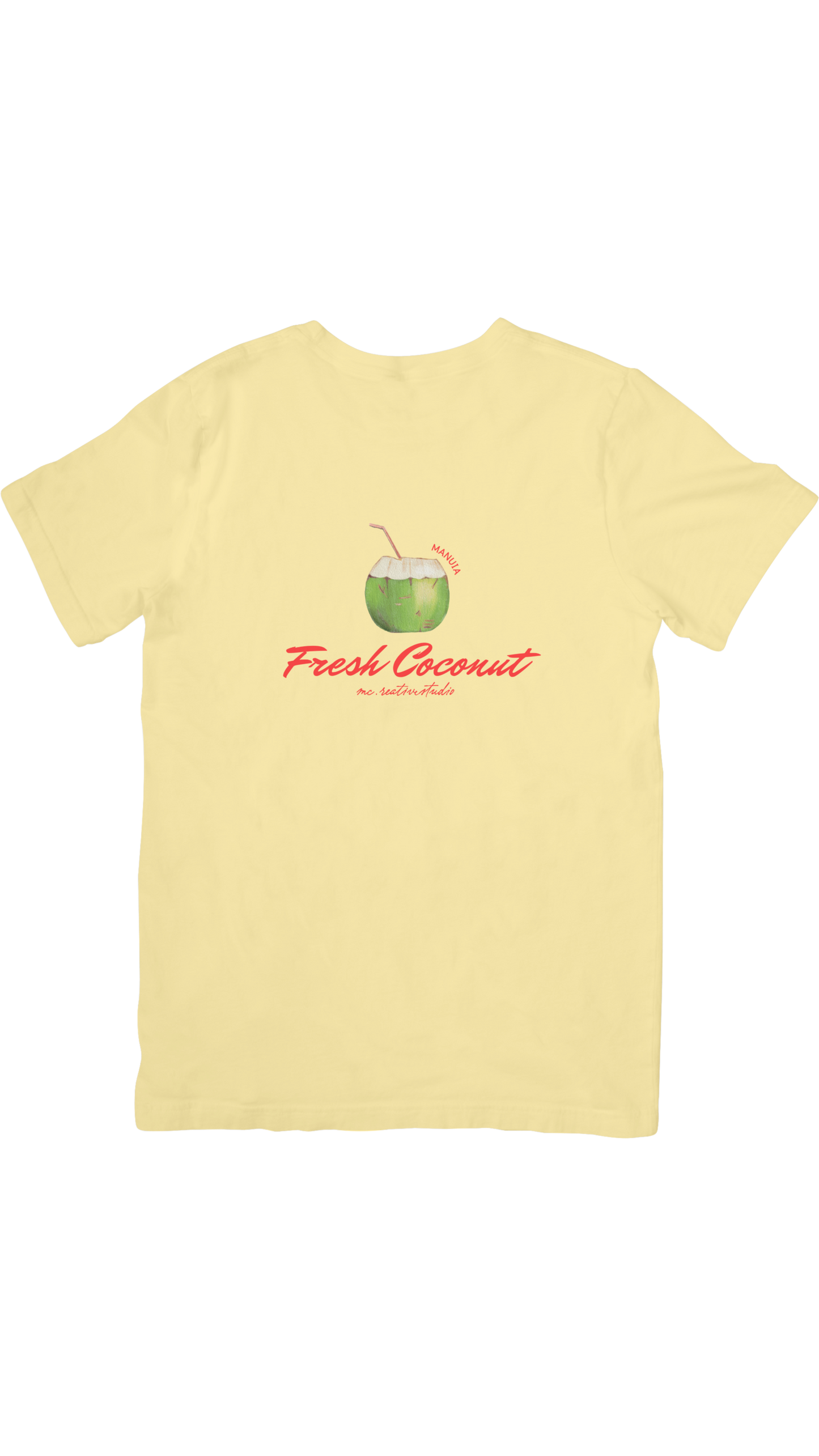 Fresh Coconut Oversized Tee