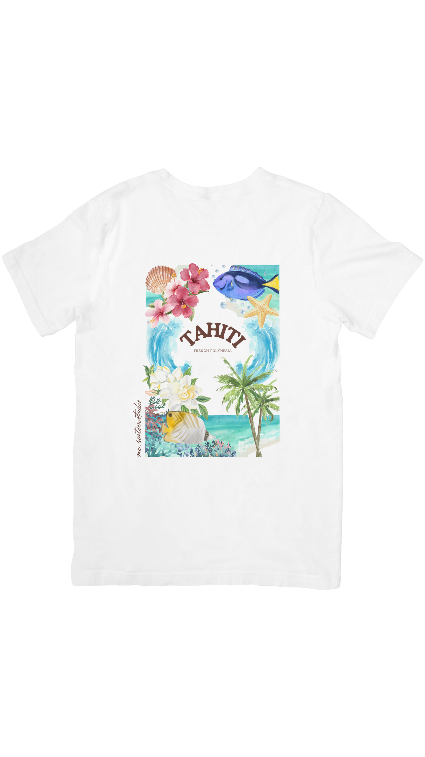 Tahiti Souvenirs Oversized Tee