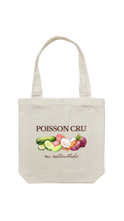 Poisson Cru Tote Bag