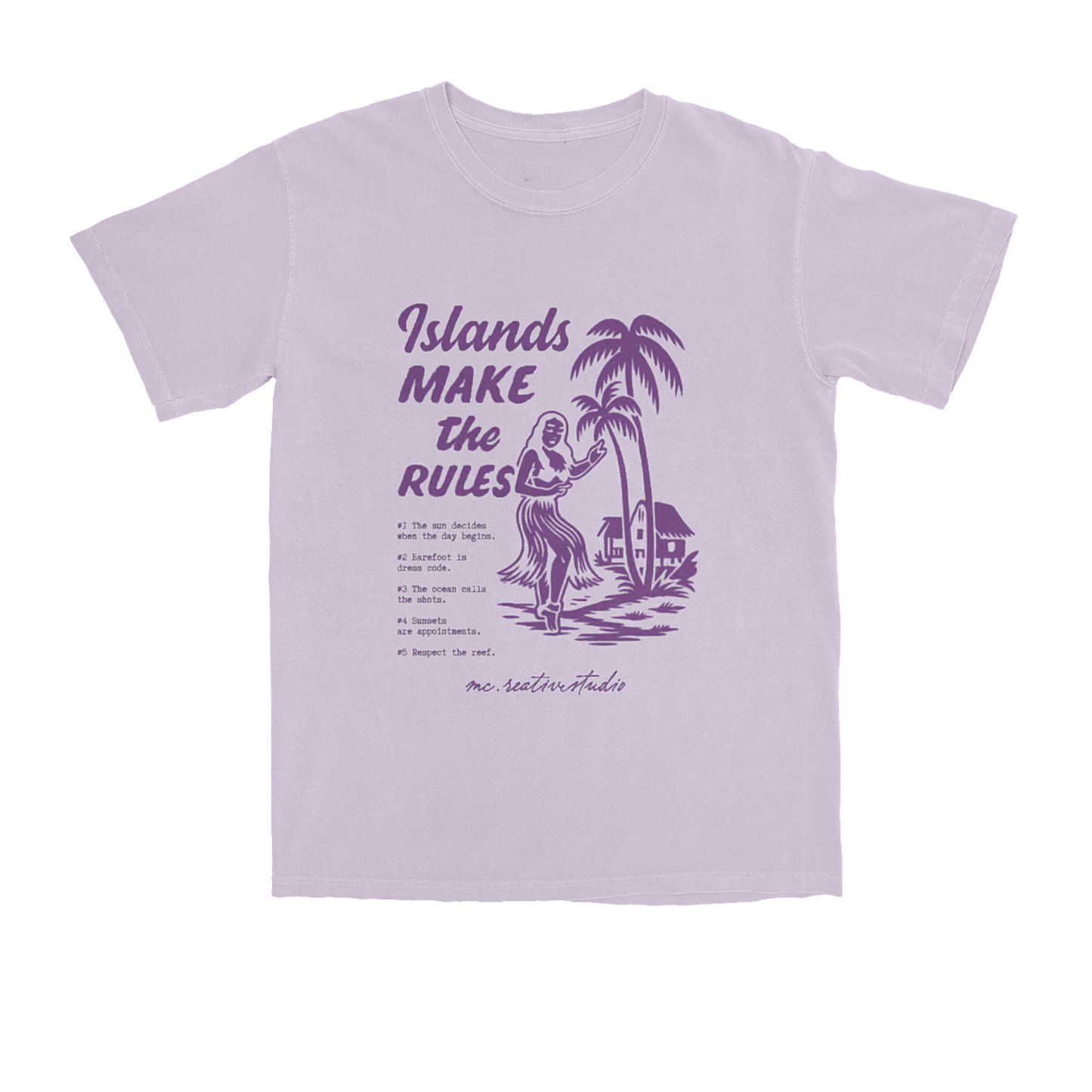 Island Rules Tee