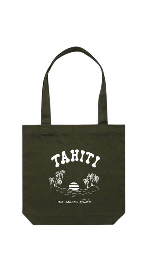 Tahiti Vintage Tote Bag