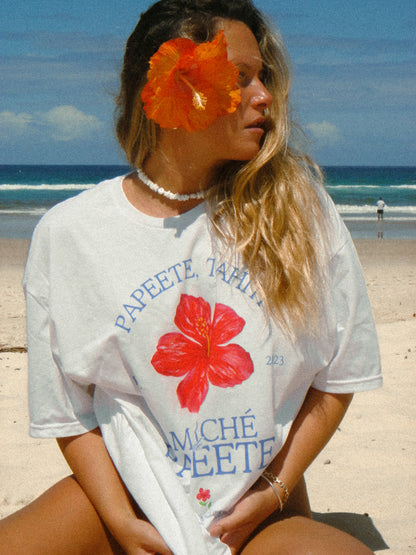 Papeete Market Oversized Tee