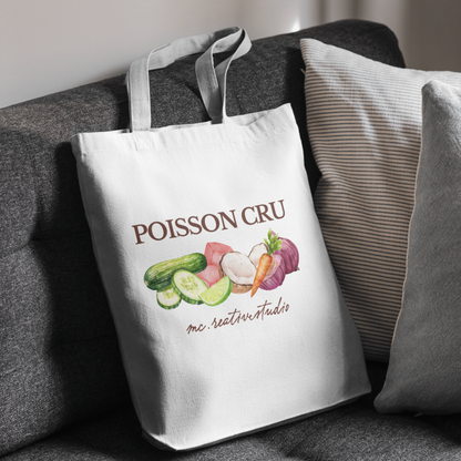 Poisson Cru Tote Bag