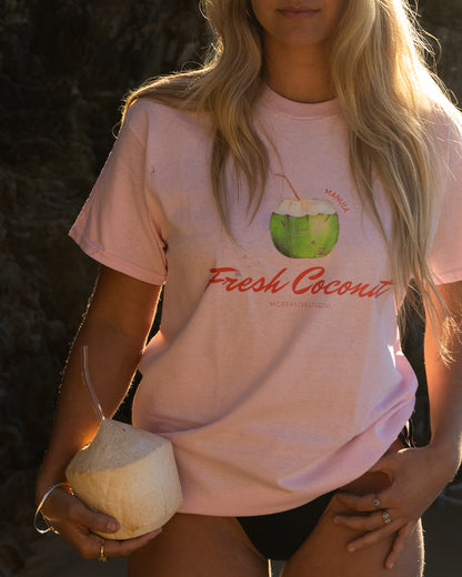 Fresh Coconut Oversized Tee