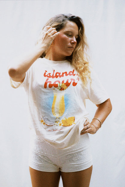 Island Hour Oversized Tee